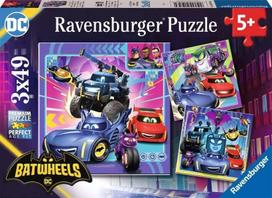 Ravensburger Batwheels 01056, 3 x 49 det.