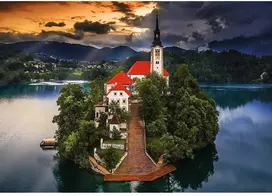 Trefl Premium Plus Bled Lake Slovenia, 1000 det.