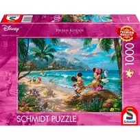 dreame 1000 - Schmidt Spiele Disney Dreams Collection Minnie & Mickey in Hawaii, 1000 det. - 1 nuotrauka