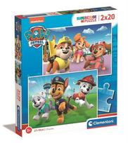 Clementoni Paw Patrol SuperColor, 2 x 20 det.