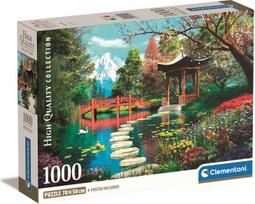 clementoni puzzle 1000 - Clementoni Fuji Garden 39910, 1000 det. - 1 nuotrauka
