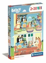 Clementoni Bluey 24807, 2 x 20 det.