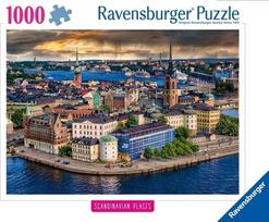 Ravensburger Scandinavian Places Stockholm, 50 x 70 cm, 1000 det.