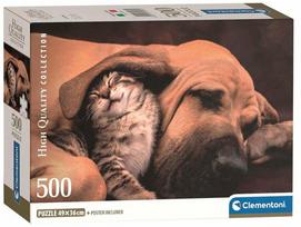 Clementoni Cuddles 35583, 36 x 49 cm, 500 det.