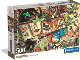 Clementoni The Butterfly Collector 35581, 36 x 49 cm, 500 det.