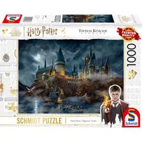 harry potter puzzle - Schmidt Spiele Thomas Kinkade Studios Wizarding World Harry Potter Hogwarts Castle, 1000 det. - 1 nuotrauka