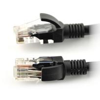 tinklo kabeliai utp cat 6 - Lanberg PCU6-10CC-0050-BK tinklo kabelis 0,5 m Cat6 U/UTP (UTP) Black - 1 nuotrauka