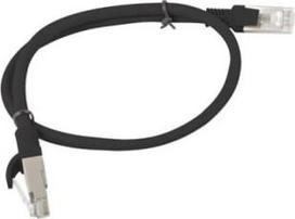 tinklo kabeliai utp cat 6 - Lanberg PCU6-10CC-0050-BK tinklo kabelis 0,5 m Cat6 U/UTP (UTP) Black - 2 nuotrauka