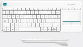 wireless keyboard - Logitech K400 Plus White (Balta) - 6 nuotrauka
