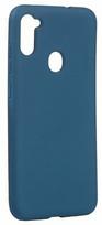 Evelatus Soft Touch Back Case For Samsung Galaxy A11 Blue