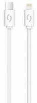Pirkti Aligator Power USB Type-C To Apple Lightning Cable 1m White - Photo 1