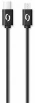 Aligator Data Micro USB To USB Type-C Cable 1m Black