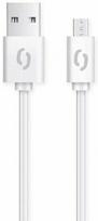Pirkti Aligator USB To Micro USB Cable 1m White - Photo 1
