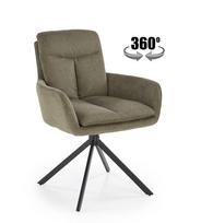 alyvuogiu spalvos kede - Kėdė Halmar K536, alyvuogių žalia (Olive Green) - 1 nuotrauka