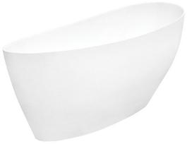 Vonia, laisvai pastatoma Besco Keya, 165 cm x 70 cm x 75 cm, ovalas, balta sp.