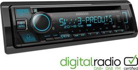 Kenwood KDC-BT960DAB Juoda (Black)