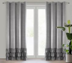 Eurofirany Naktinė užuolaida Megi, pilka (Grey), 140 cm x 250 cm
