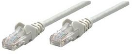 tinklo kabelis 50m - Intellinet Cat6a S/FTP Network Cable 7.5m Grey - 1 nuotrauka