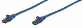 tinklo kabeliai utp cat 6 - Intellinet CAT 6 UTP Cable Blue 2m - 1 nuotrauka
