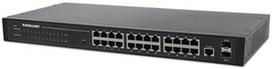 4 port gigabit ethernet switch - Intellinet 560917 24-Port Web-Managed Gigabit Ethernet Switch with 2 SFP Ports - 1 nuotrauka