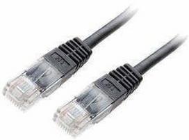 Equip U/UTP CAT. 5E Patch cable 3m Black