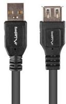 Lanberg Cable USB to USB Black 1.8 m