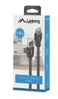 usb extension - Lanberg Cable USB to USB Black 1.8 m - 4 nuotrauka