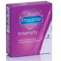 Prezervatyvai Pasante Intensity, 3 vnt.