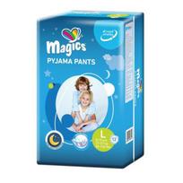 larges - MAGICS Pyjama Pants, L dydis, 27-57 kg, 12 vnt. - 2 nuotrauka