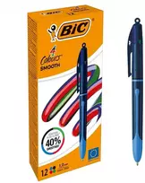 Tušinukas BIC 4 Colours Smooth Drop 524095, įvairių spalvų, 1 mm