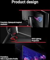 roges - ASUS ROG Swift OLED PG32UCDM Gen3 31.5", 4K, 240Hz, Juodas (Black) - 2 nuotrauka