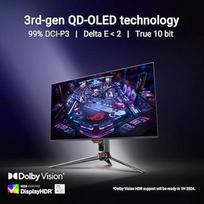 roges - ASUS ROG Swift OLED PG32UCDM Gen3 31.5", 4K, 240Hz, Juodas (Black) - 3 nuotrauka