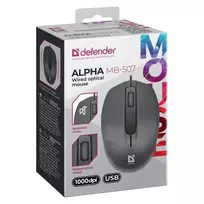 ps 2 pelyte - Defender Alpha MB-507 Juodas (Black) - 3 nuotrauka