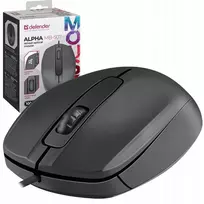 ps 2 pelyte - Defender Alpha MB-507 Juodas (Black) - 5 nuotrauka