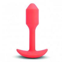 b-Vibe Vibrating Snug Plug 1 S, oranžinis