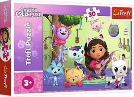 gabbys dollhouse - Trefl Gabby's Dollhouse dėlionių rinkinys - 1 nuotrauka