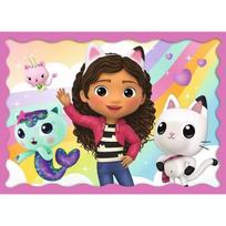 gabbys dollhouse - Trefl Gabby's Dollhouse dėlionių rinkinys - 2 nuotrauka