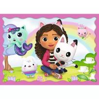 gabbys dollhouse - Trefl Gabby's Dollhouse dėlionių rinkinys - 3 nuotrauka