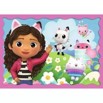 gabbys dollhouse - Trefl Gabby's Dollhouse dėlionių rinkinys - 4 nuotrauka