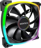 korpuso ausintuvas - Montech AX140 PWM Black - 1 nuotrauka
