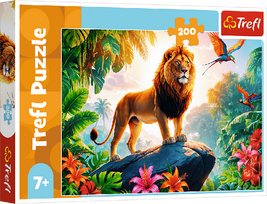 Trefl King Of The Jungle 13329, 34 x 48 cm, 200 det.