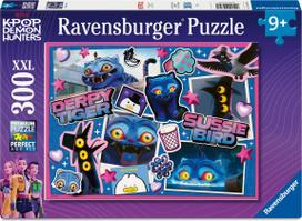 k pop demon hunters - Ravensburger K-Pop Demon Hunters Derpy & Sussie 12004758, 300 det. - 1 nuotrauka