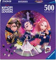 k pop demon hunters - Ravensburger K-Pop Demon Hunters 12002052, 500 det. - 1 nuotrauka