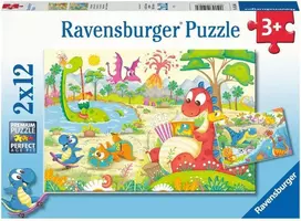 Ravensburger Mano dino draugai 05246, 2x12 det.