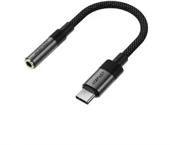 Acefast J12 USB-C į 3.5mm mini jack adapteris Juodas (Black)