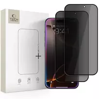 ekrano apple - Tech-Protect Glass Spy+ 2‑pack iPhone 16 Pro Max/ 17 Pro Max - 1 nuotrauka