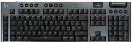 logitech gaming keyboard - Logitech G G915 X Lightspeed Juoda (Black) - 1 nuotrauka