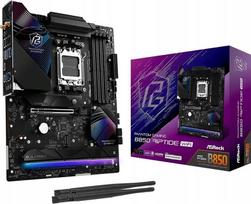 pagrindine plokste am5 ddr5 - ASRock B850 Phantom Gaming Riptide WiFi - 1 nuotrauka