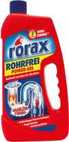 kanalizacijos vamzdziai - Nutekamųjų vamzdžių valiklis RORAX Bio-Power Gel, 1 l - 1 nuotrauka