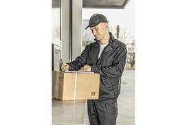 darbas - Darbo kelnės vyrams Högert Fabian HT5K309, tamsiai pilka (Dark Grey), XL dydis - 1 nuotrauka